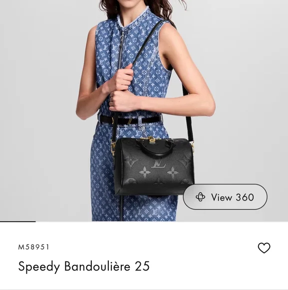 Louis Vuitton Speedy Bandouliere 25 NWT And Receipt Authentic (Perfect Present) - Picture 7 of 11